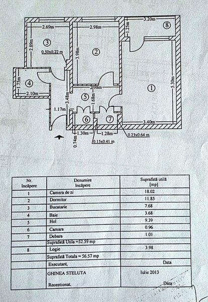 Jean Steriadi, 5 minute metrou 1 Decembrie 1918, bloc reabilitat